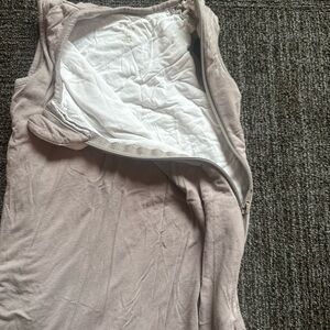 Sleeveless Beige Dress with Zipper